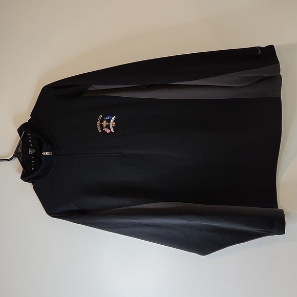 Nike Golf FITDRY Ryder Cup Valhalla 1/4 Zip Pullover Men's Sz XL Black EUC NICE - Picture 1 of 9